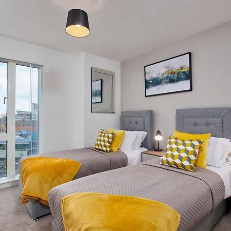 Apartment Lovely Central Abode - Amazing Views - Parking Manchester