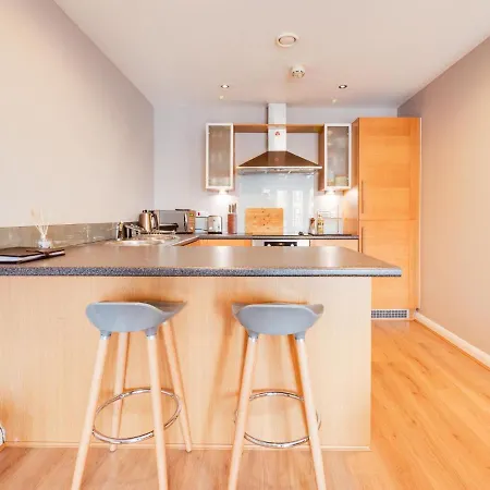 Apartmán Pass The Keys Comfortable 2 Bed Apartment Central Manchester *