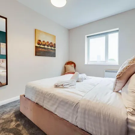 Apartmán Pass The Keys Comfortable 2 Bed Apartment Central Manchester *