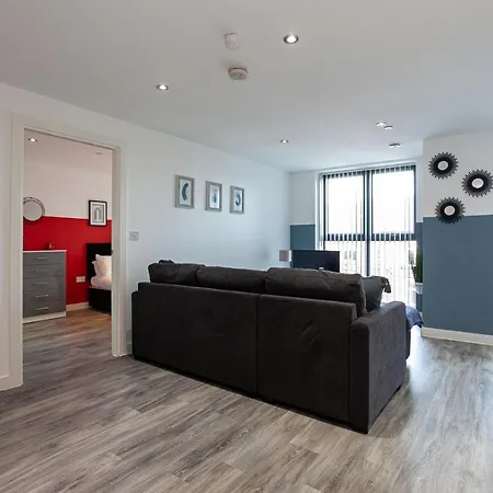 Stylish 1 Bed Apt - Fallowfield - Free Parking * 맨체스터