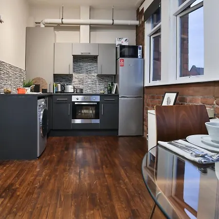 Apartment Modern & Bright Apartments In Manchester - Iq Hollingworth House *