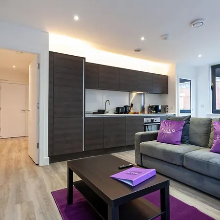 Апартаменты Brand New One Bedroom Apartment In Manchester, Sleeps 4