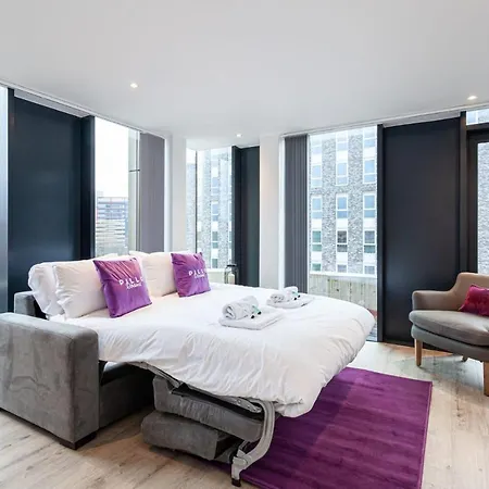 Luxury, Spacious Two Bedroom Duplex Penthouse In Manchester City Centre Апартаменты