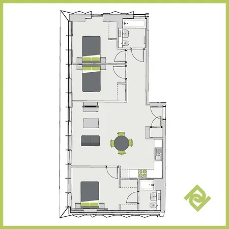 Large Stylish 3 Bed Media City Apart Free Parking *