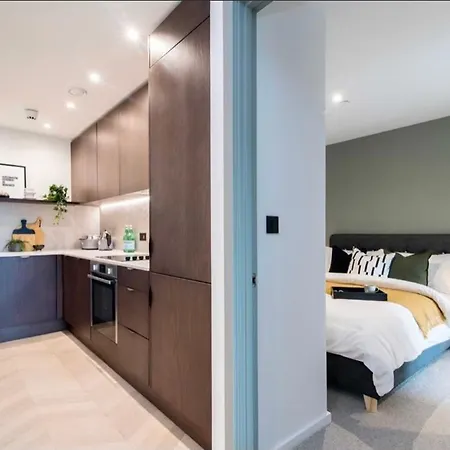 דירה Professional 2 Bed City Centre Luxury Apartment