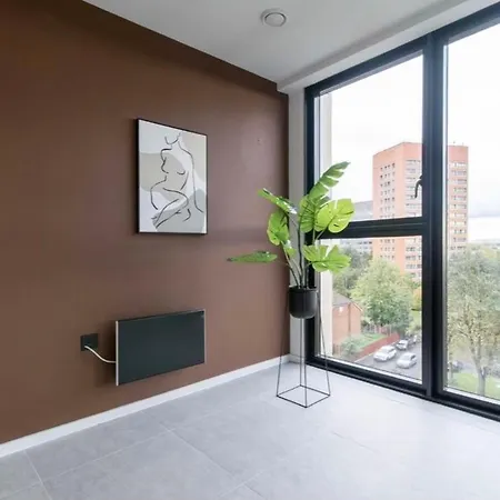 דירה Professional 2 Bed City Centre Luxury Apartment