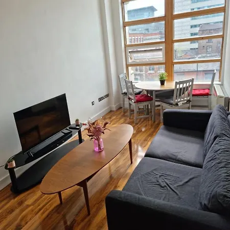 City View 2-Bed Apartment In Manchester * 맨체스터
