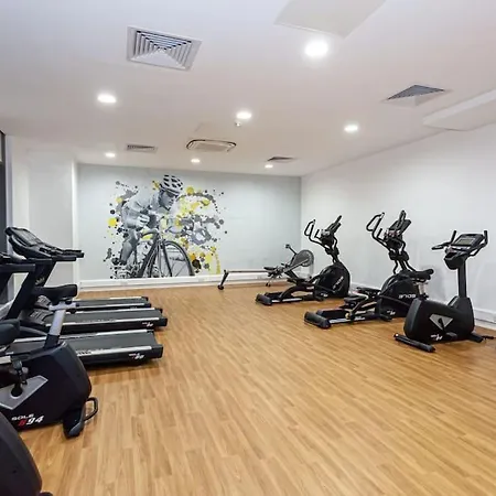 Lägenhet Cosy And Modern Media City Two Bedroom Apartment With Free Parking And Access To Gym & Cinema Room Manchester