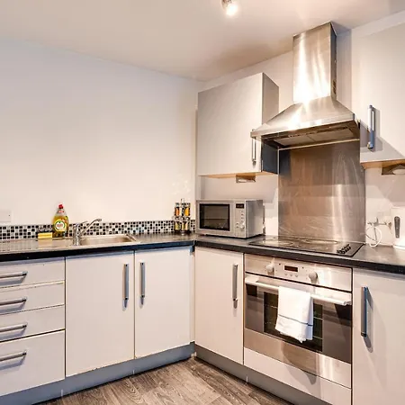아파트 Comfy 2 Bedroom 2 Bath Apt Near Etihad 맨체스터