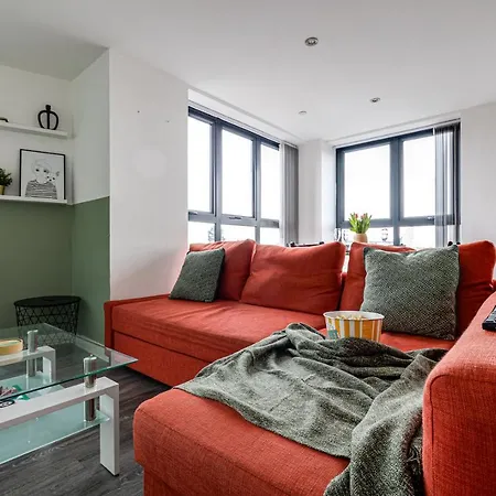 Stunning 2 Bed With Free Parking Close To Cc Appartamento Manchester