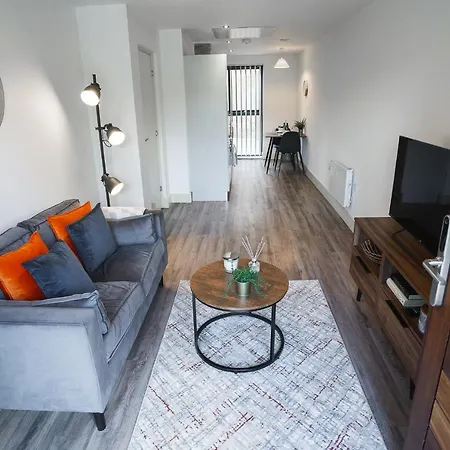 Апартаменты Staycay - Modern 1-Bed Apartment In Manchester City Centre Манчестер