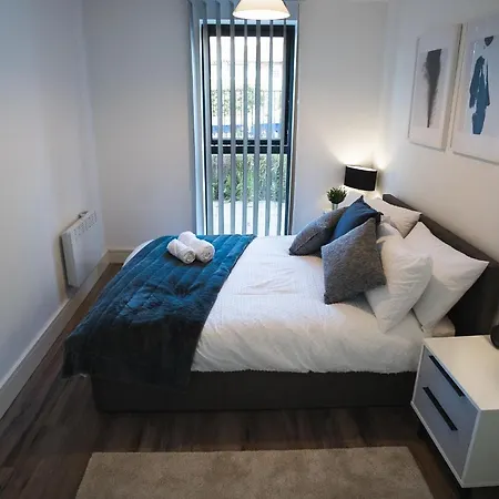 דירה Staycay - Modern 1-Bed Apartment In Manchester City Centre