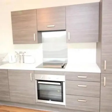 Апартаменты Modern 1 Bed Apartment Perfect For Couples Balcony