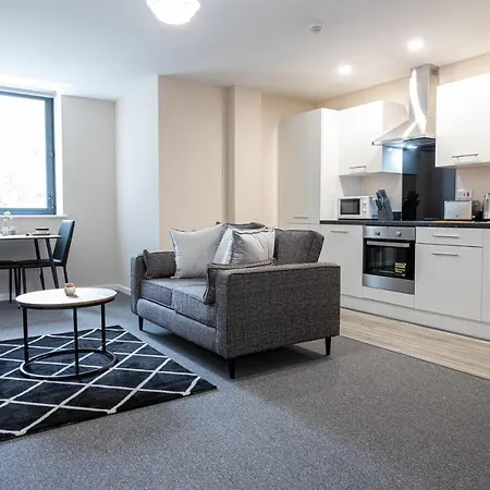 Apartment Bright & Modern 1 Bedroom Manchester