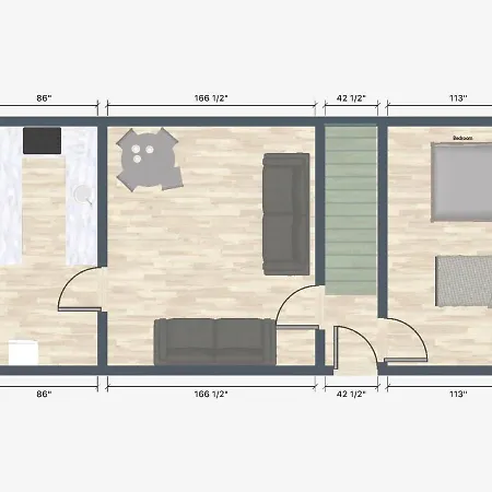 Feriehus Corner House, Sleeps 8 In 4 Bedrooms, Near Train Station, Great Value! *