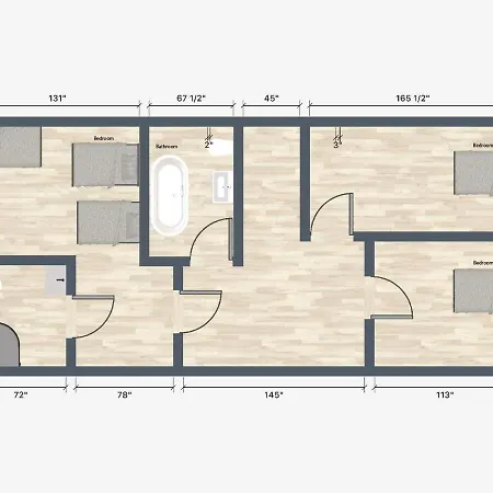 Feriehus Corner House, Sleeps 8 In 4 Bedrooms, Near Train Station, Great Value! Manchester