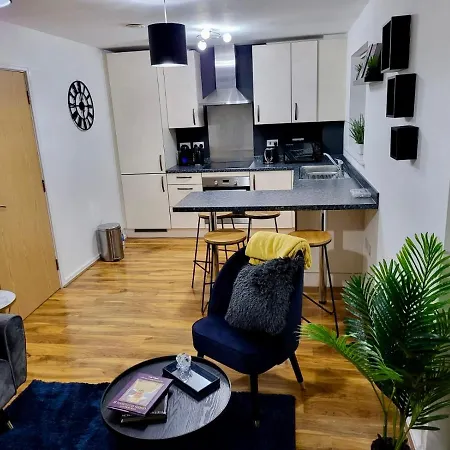 Modern & Stylish - Whyte Place Salford 아파트 맨체스터