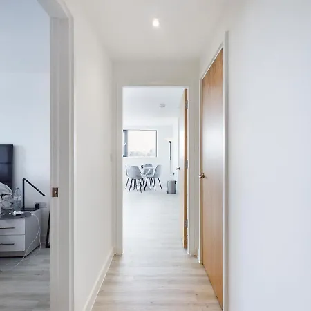 Lejlighed Sleek And Modern 2bd 2bath In The Heart Of Salford Manchester