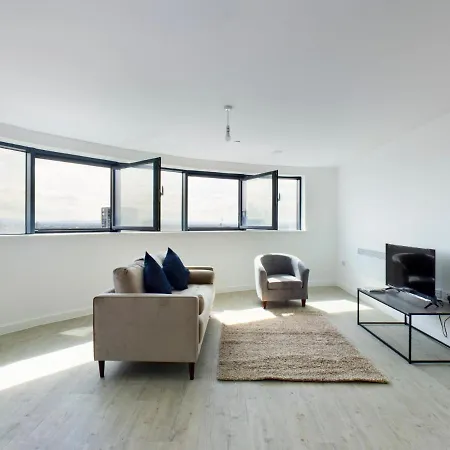 Lejlighed Superb 2bd In Salford With A View Manchester