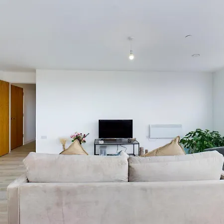 Lejlighed Sleek And Modern 2bd 2bath In The Heart Of Salford Manchester