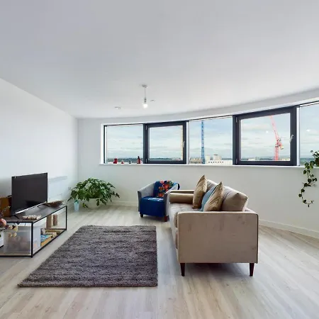 Lejlighed Sleek And Modern 2bd 2bath In The Heart Of Salford *