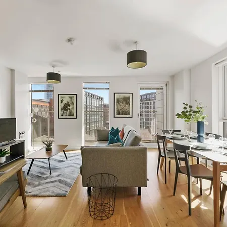 Salford Central - Luxury By Mgroupsa 아파트 맨체스터