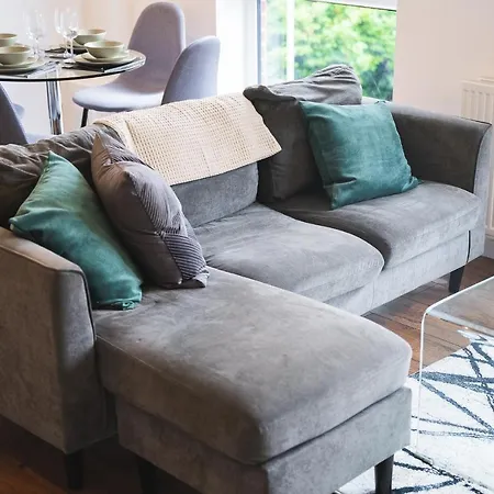 Centre 2-bed - New - Free Wi-fi - Daire *