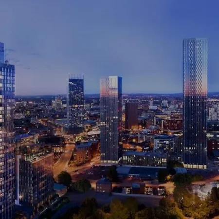 Daire Luxury 2 Bedroom In Deansgate *city Centre Views *