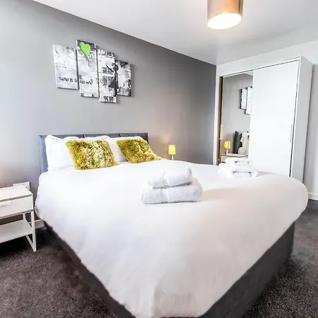 Apartment Modern & Central 1kb Apt Salford Quays Manchester