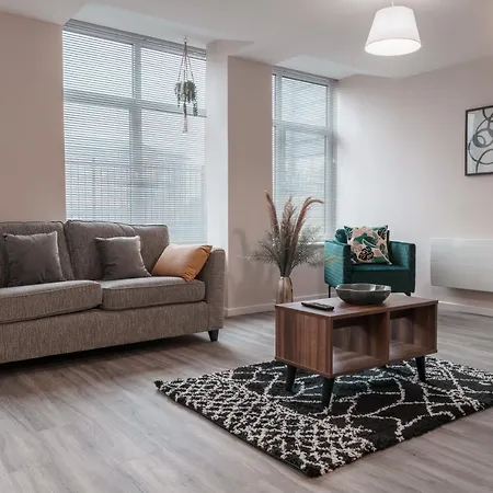 דירה Contemporary 2 Bed - Sleeps 4 מנצ'סטר