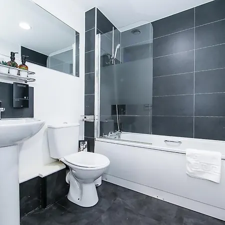 Spacious Central 1 Bedroom Apartmán Manchester