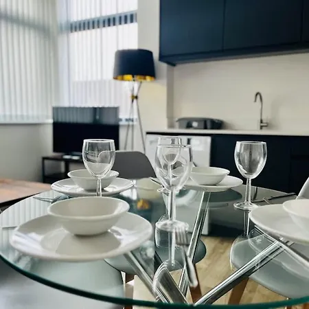 Apartment Stunning 1 Bed Near Old Trafford Stadium