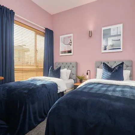 Hébergement de vacances Stunning 3br Eco House Nr Etihad Wparking By Purestay Manchester