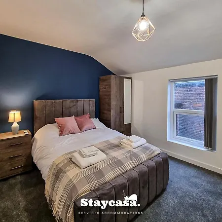 ホームステイ Magnificent 10 Bedroom Shared House - Great Amenities マンチェスター