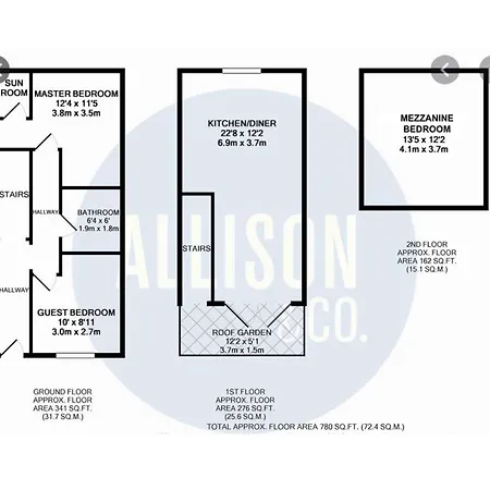 Apartment Designer House And Garden With Parking Manchester