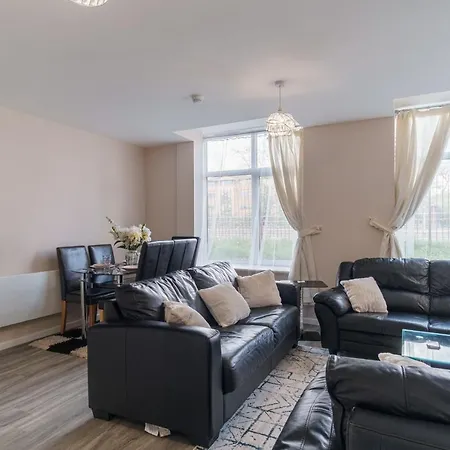 Appartement Bright 1 Bed Flat - Sleeps 3 Manchester
