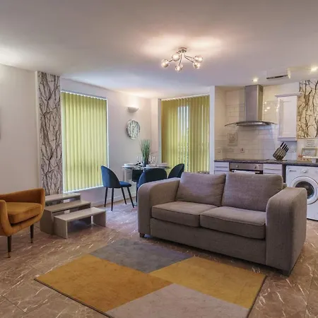 Modern 2 Bed In Lejlighed Manchester