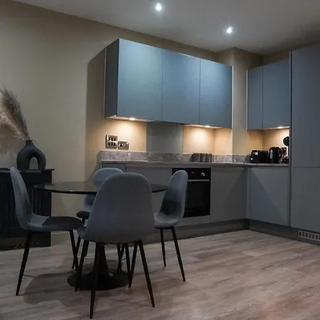 公寓 M1 Townhouse - Free Parking & Central Manchester 曼彻斯特