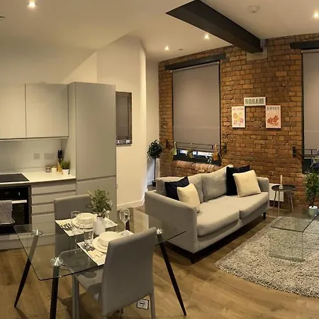Apartment Central Mcr Apt Near Ao Arena & Trains Manchester