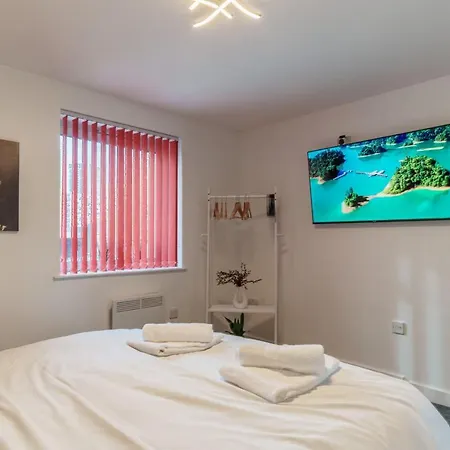 Modern 2 Bed In Lejlighed Manchester