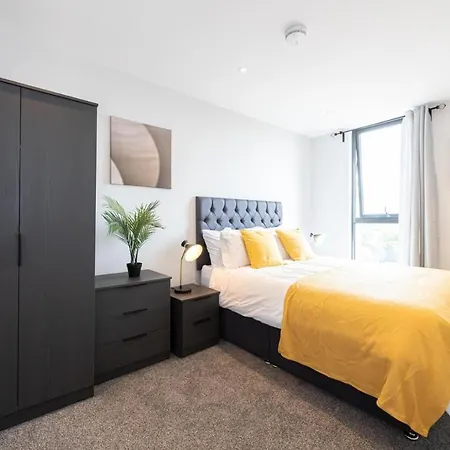 Apartman Contemporary 3 Bedrooms Manchester