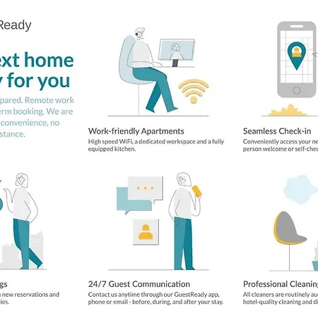 Apartment Guestready - The Perfect Urban Nest