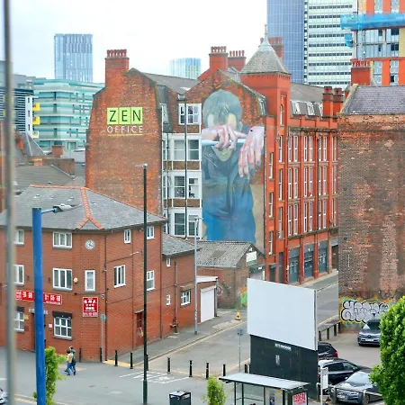 Apartament Pass The Keys Bohemian Ancoats With Balcony *