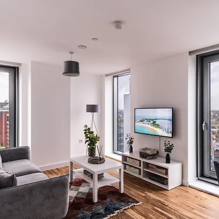 Appartement 2 Bed In Media City, Amazing Views Manchester