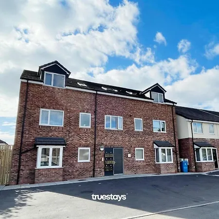 New 5 Sarah House By Truestays - 2 Bedroom - Free Parking Apartment