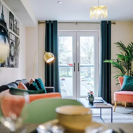 Appartamento Deluxe New Build 2 Bedroom 2 Bathroom - Free Secure Parking Manchester