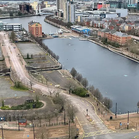 Appartement Quayside Penthouse 2 Bedroom Ensuite Near Media & United Manchester