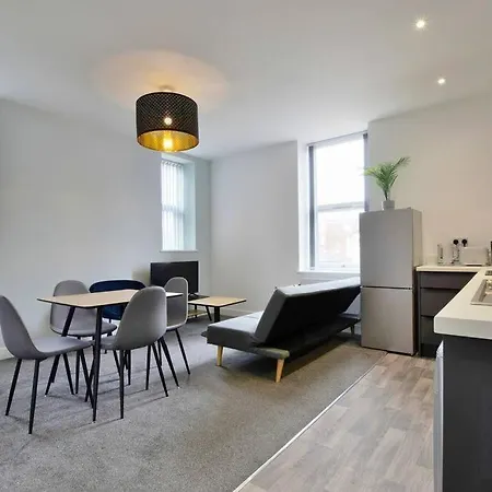 아파트 Free Parking - Charming 2-br Flat Near Salford Royal *