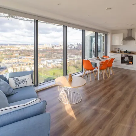 Apartment Quayside Penthouse 2 Bedroom Ensuite Near Media & United Manchester