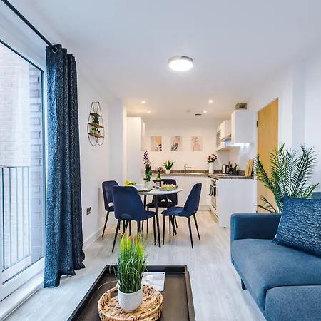 Craven Suite: Modern 1 Bed W/roof Terrace * Manchester